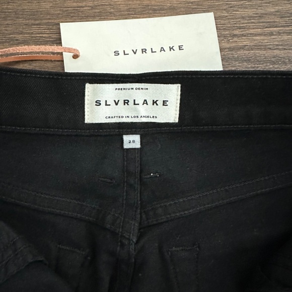 SLVRLAKE denim beatnik split jeans - Picture 8 of 9